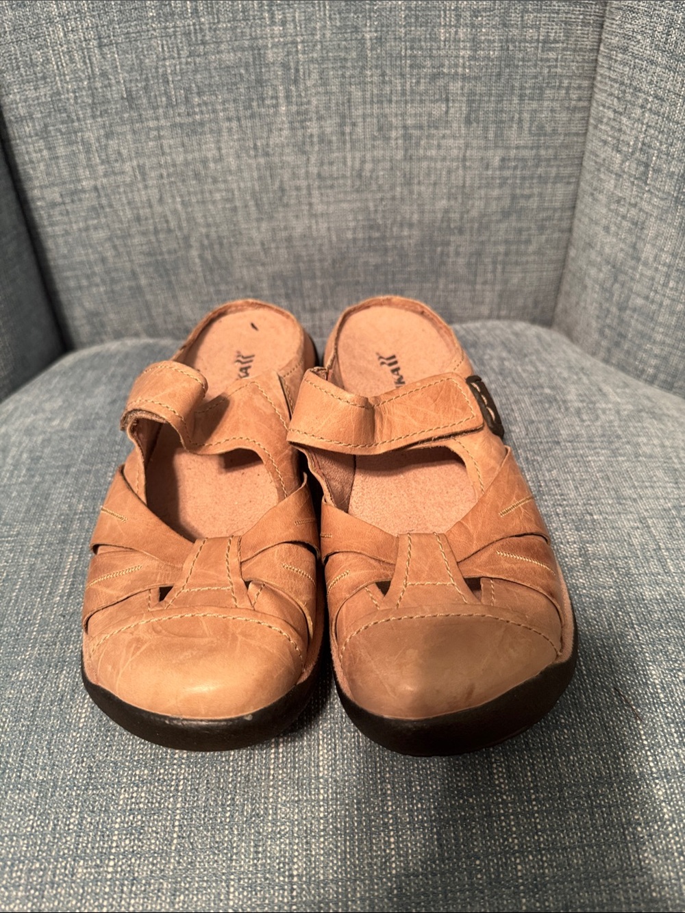 Romika Mary Jane Flats in Tan